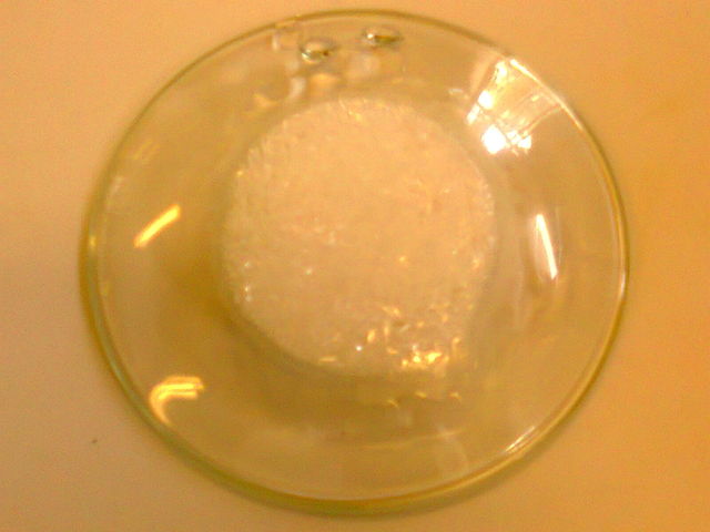 Cristales de naftaleno